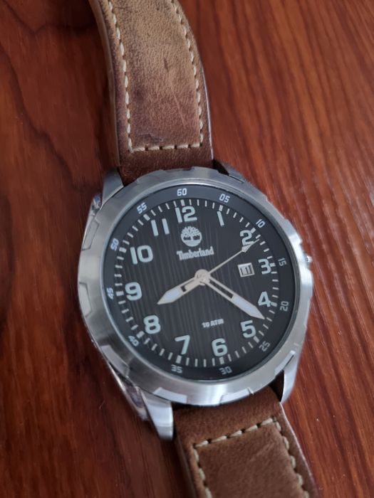 Relógio Timberland bracelete de pele