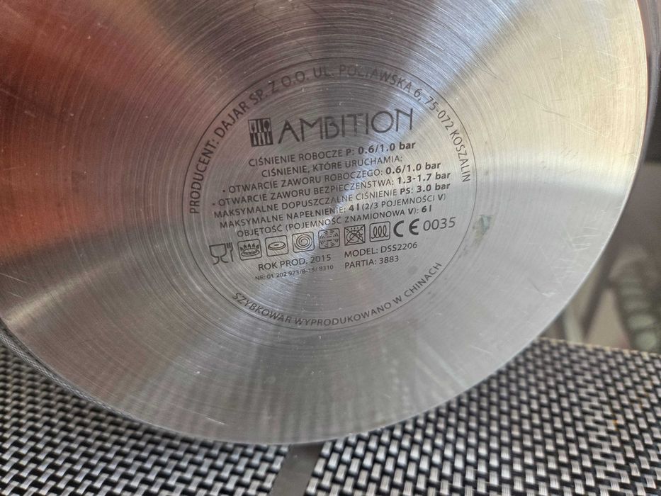 Szybkowar Ambition 6l