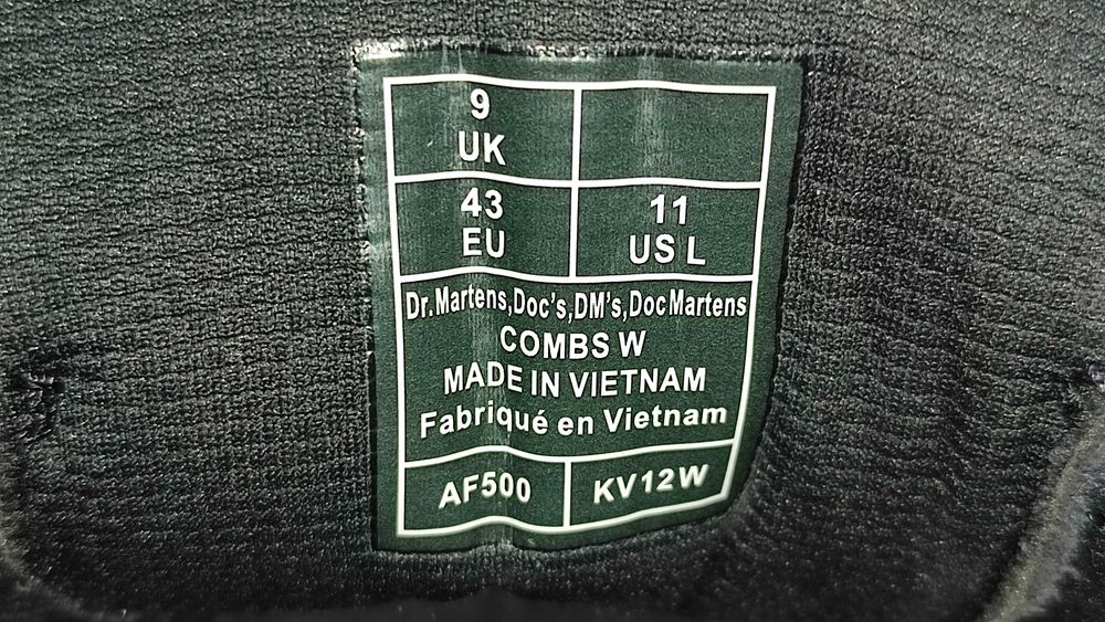 Dr. Martens 43 розмір 28 см