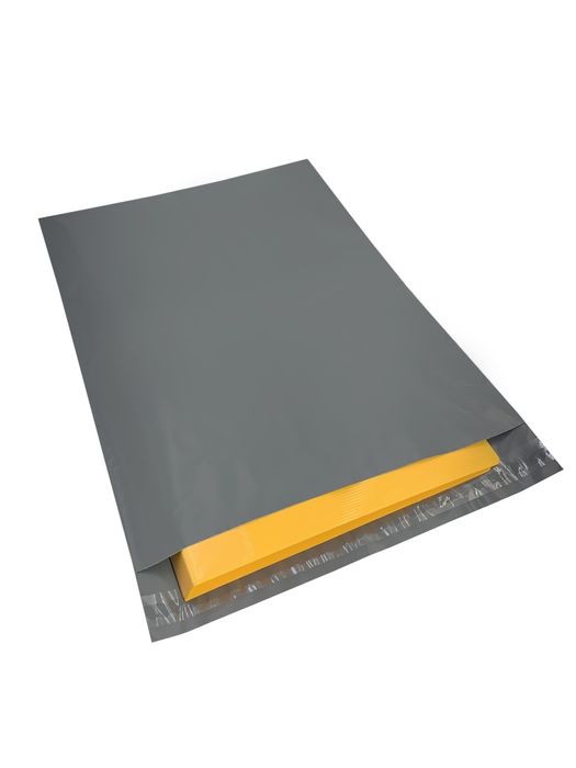 Курьерский пакет, серый, цветные