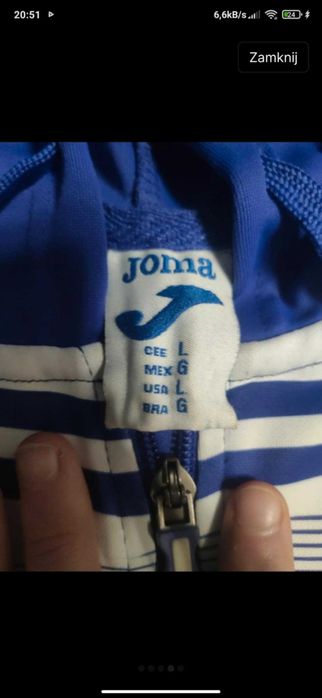 Bluza sportowa marki Joma