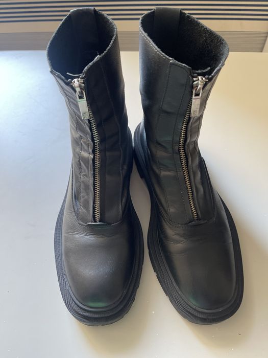 Ботинки женские кожаные Zara р.40 /26см