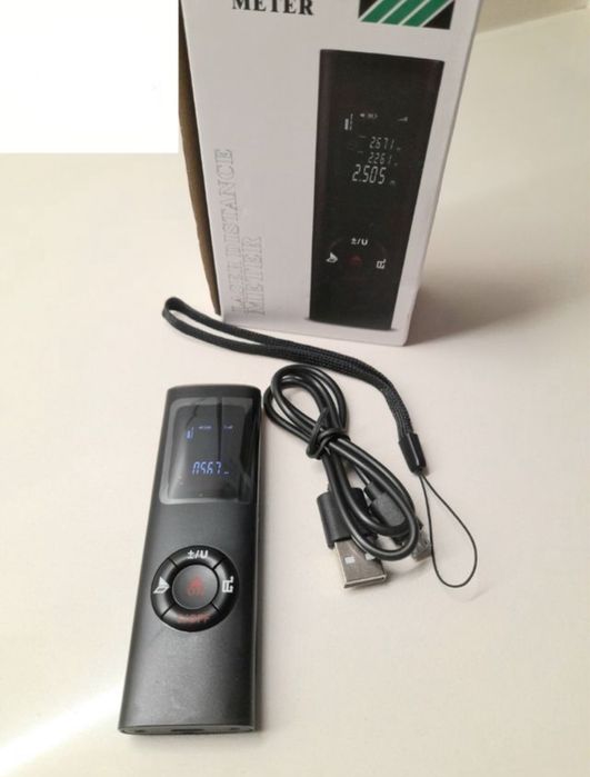 Fita Medidor laser até 40 mts USB portátil