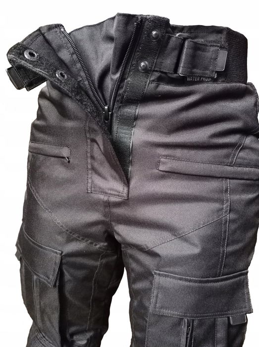 Damskie spodnie motocyklowe na każdy Motocykl czarne