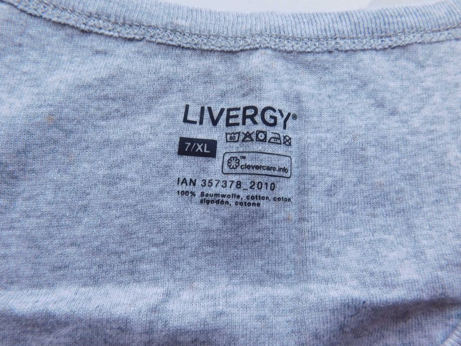 Podkoszulki Livergy 7 XL - zestaw 8 sztuk