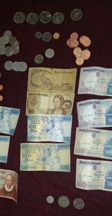 Vendo moedas notas portugal, antiquities, colectibles