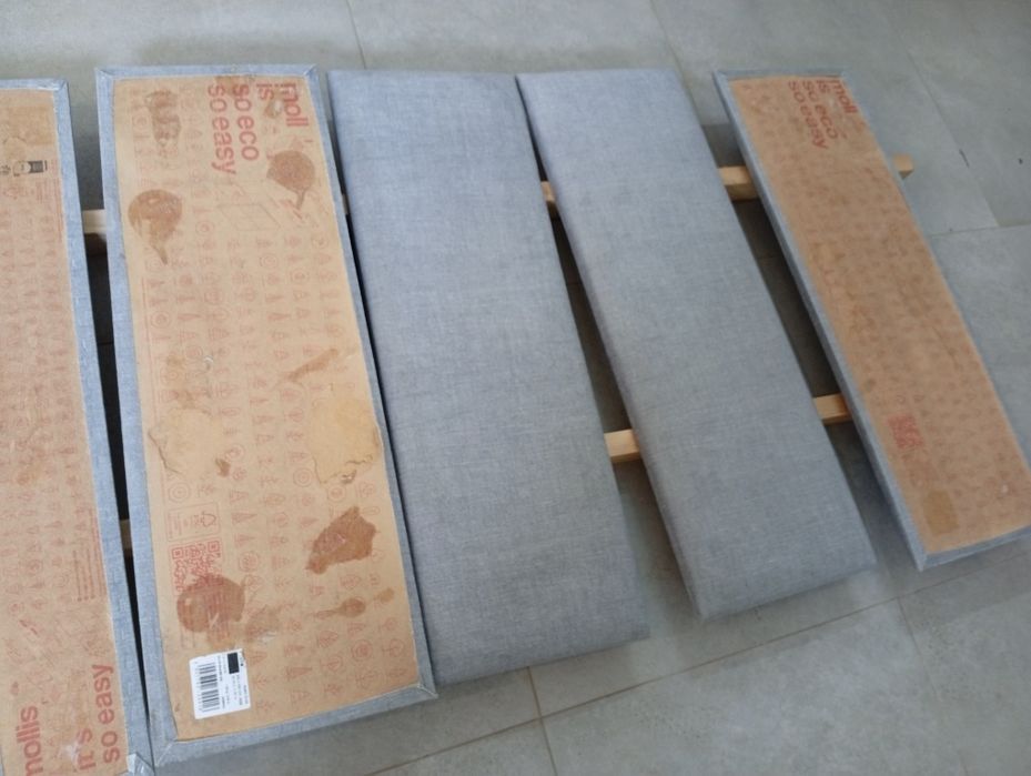 Panele tapicerowane 90x30 , 90x15  używane