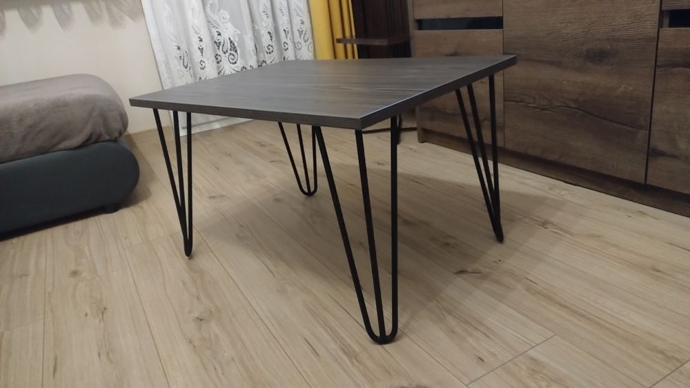 Stolik kawowy loft hairpin