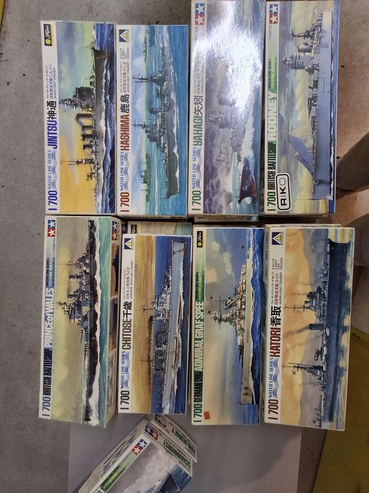 Kits vintage novos navios guerra segunda guerra japoneses fujimi etc