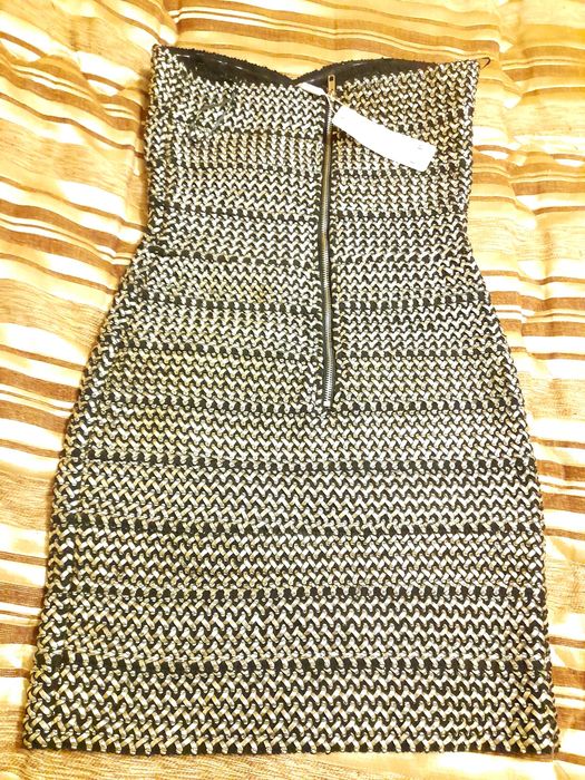 Vestido S Dourado novo