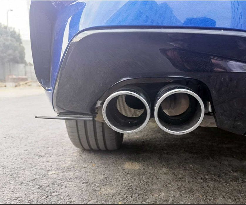 Элероны накладки бампера на BMW 5 G20 G30 F10 диффузор спойлер сплітер