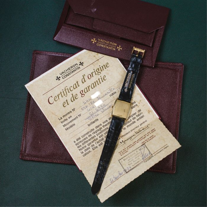 Relogio Vacheron Constantin FULL SET em Ouro 18k Vintage - Circa 1960s