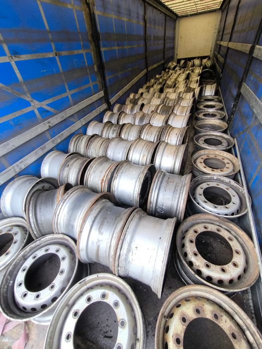 Felga stalowa naczepa ET120, na tarczę