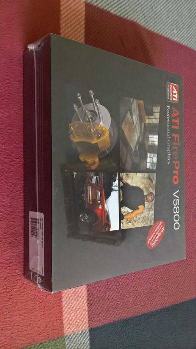 AMD - ATI  FirePro V5800 - nowa - new - Box - plomby - Windows 10