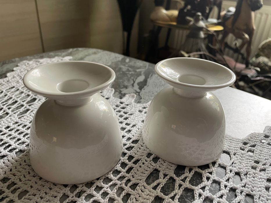 Stare porcelanowe świeczniki KPM Berlin