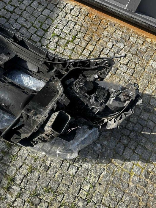 Frente fibra BMW e91 com Opticas