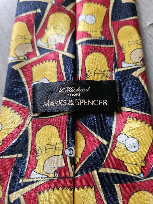 Krawat The Simpsons.  St Michael by M&S