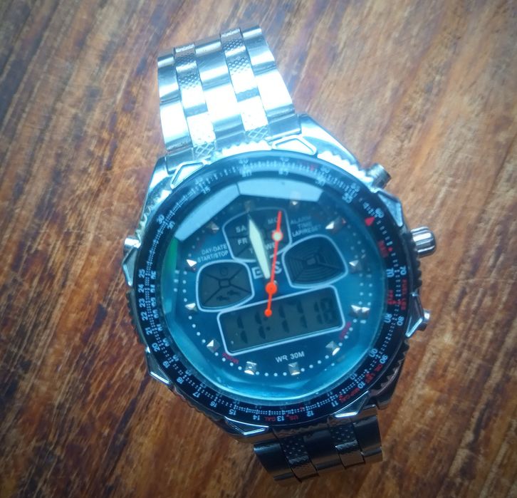 Wspaniały, rzadki vintage ESS, obrotowy bezel, okazja, po przeglądzie.