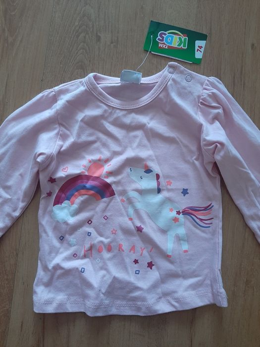 Bluzka dziewczeca 74 nowa