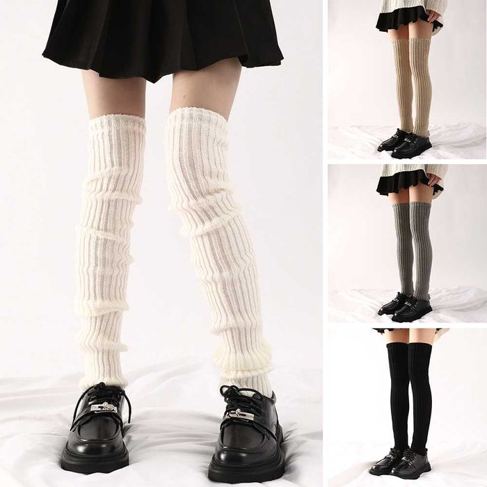 Митенки в рубчик білі гетри на руки чорні рукава окремі рукавиці