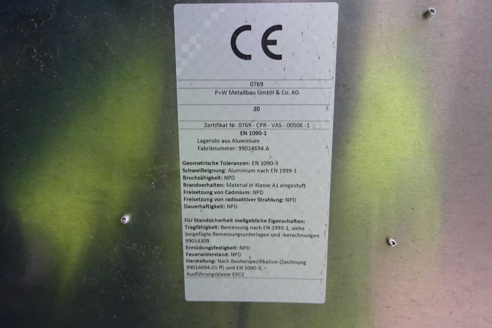 Silos 75 m3 wys. 18m. Nowy nieużywany