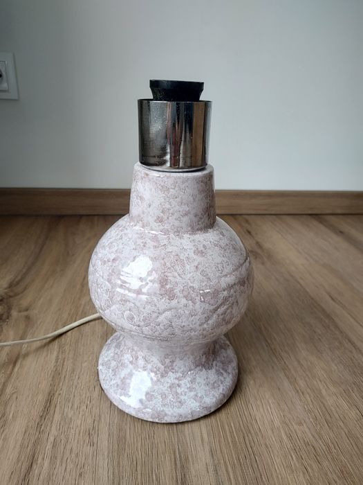 Duża bułgarska lampka nocna retro lata 70.