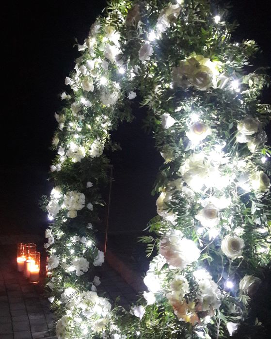 Свадебная арка, выездная церемония, оформление свадьбы, декор свадьбы