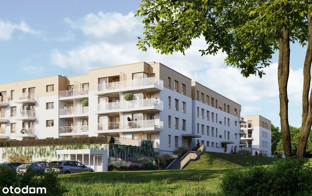 2-pokojowe mieszkanie 37m2 + ogródek