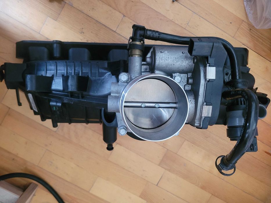 Колектор впускний в зборі для BMW з двигуном N55 ориг. № 757691110