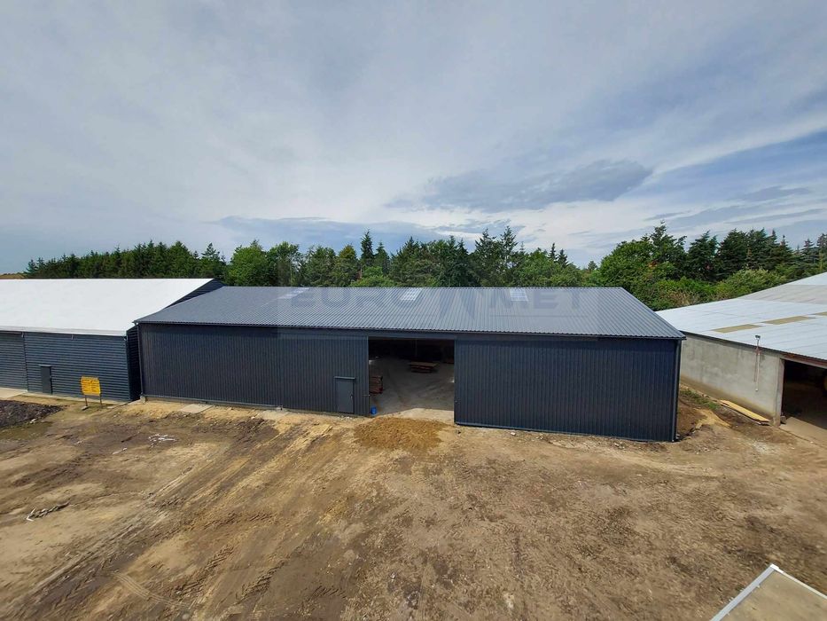 Hala stalowa 12x25x5 magazyn EURO-MET