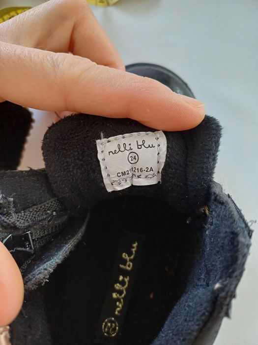 Buty Nelly blue rozm 24, dl wkładki 15