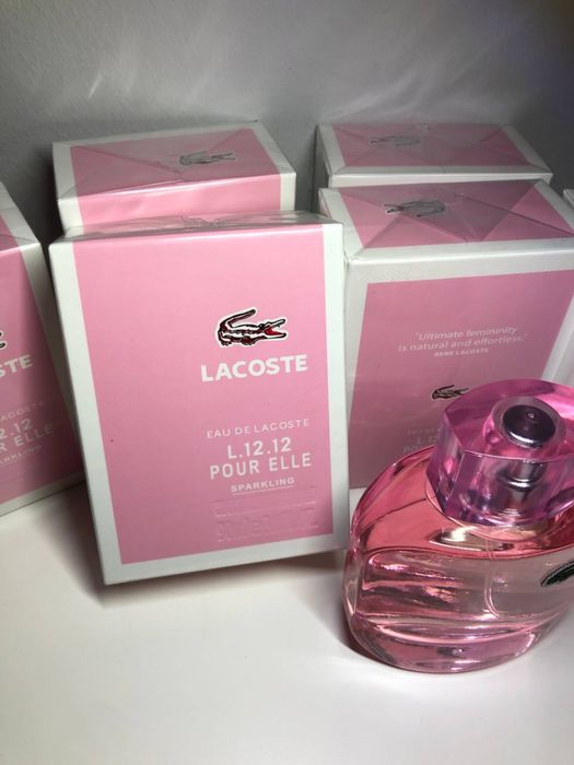 Духи жіночі Lacoste L.12.12 Pour Elle Sparkling.  Лакосте Пур Ель
