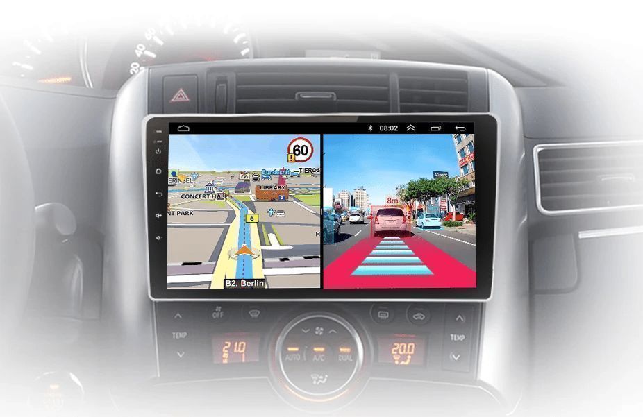 Radio 2DIN 9" Navi Android Auto CarPlay Toyota Verso R20 PL