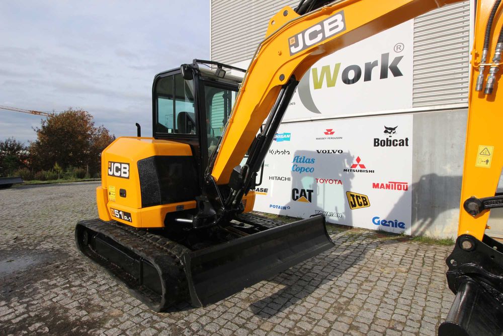 Minigiratória rastos escavadora JCB  51 R3