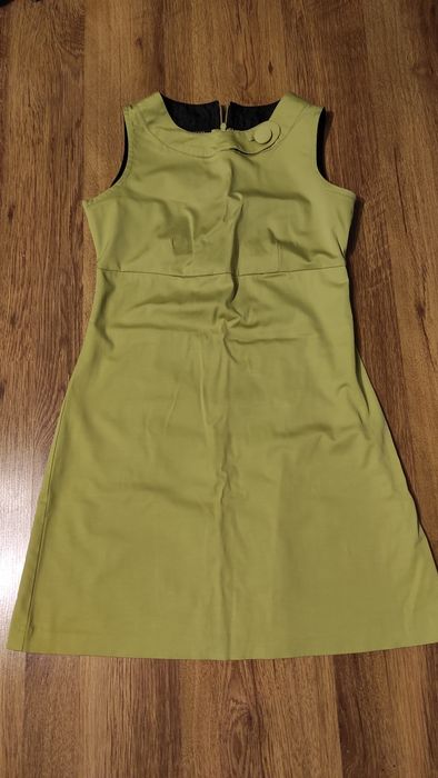 Sukienka limonkowa 38