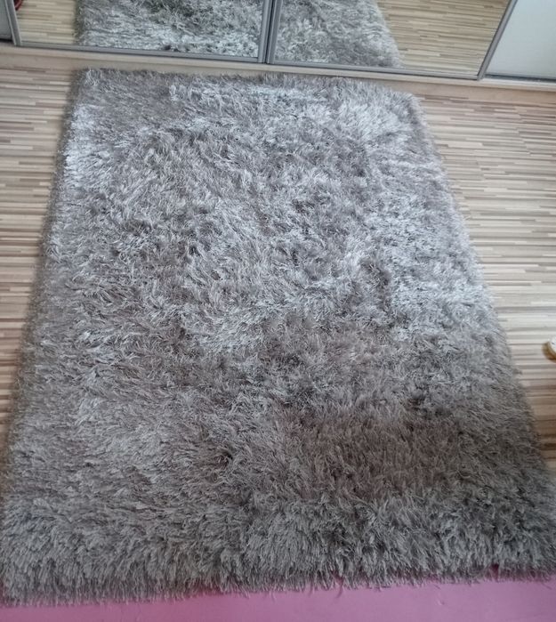 Dywan 140x200 cm szary