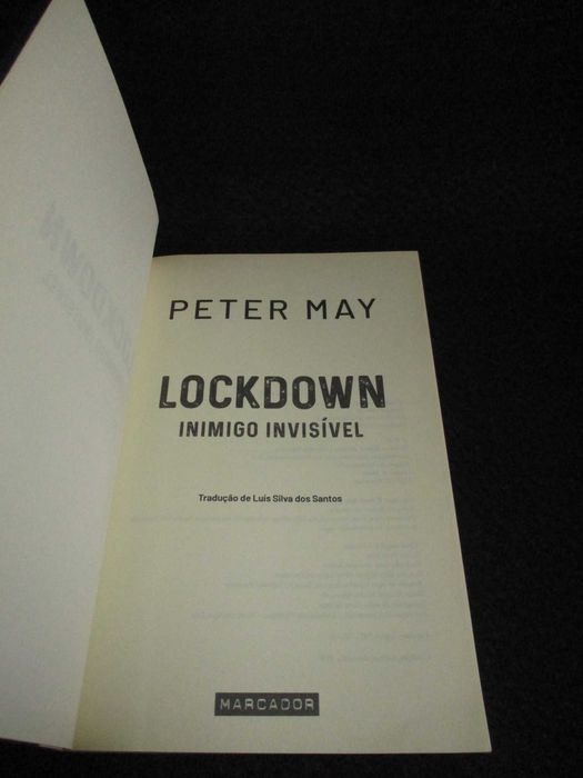 Livros de Peter May Em fuga Lockdown O Homem sem cara