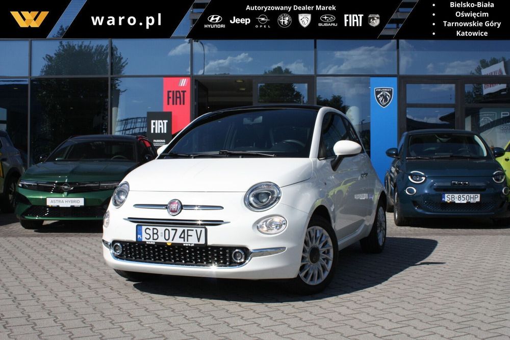 Fiat 500 Dolcevita 1.0 70KM Bezwypadkowy Krajowy Serwisowany w ASO