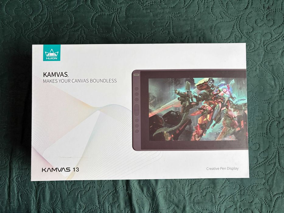 Tablet graficzny HUION Kamvas 13 - jak nowy