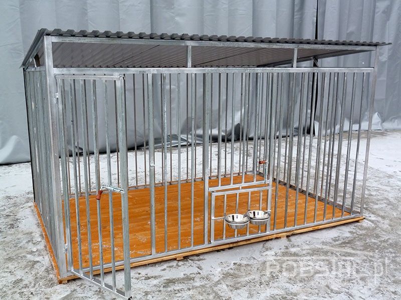 MOCNY Kojec dla psa NERO 3x2 profil ocynkowany producent kojce klatki
