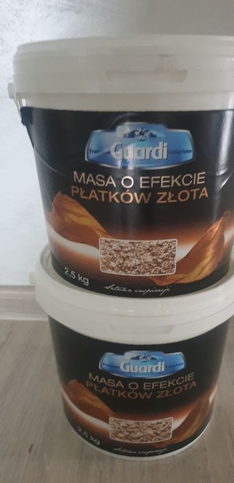 Masa o efekcie płatków złota