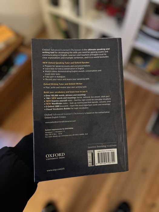 Dicionário Oxford Advanced Learner's Dictionary