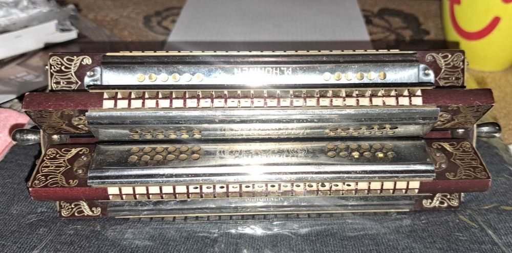 Sprzedam Tremolo Harmonica 6 Side M Hohner 1893 - 1900 made in germany