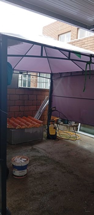 Tenda de jardim com garantia