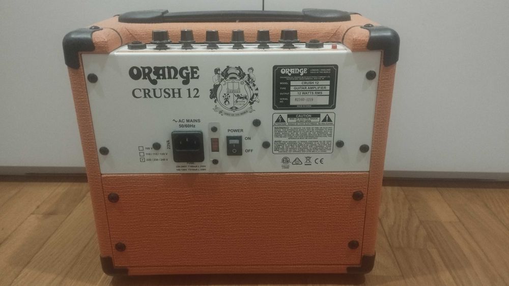 Amplificador Orange Crush 12