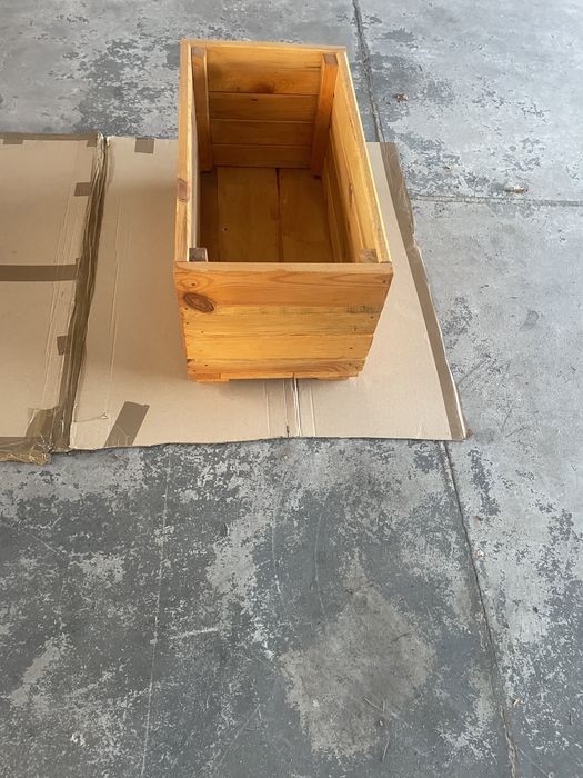 Donice ogrodowe drewniane