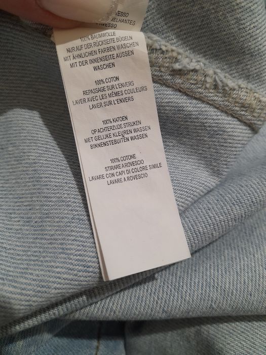 Denim Co Primark нова бавовняна джинсова міні-спідниця