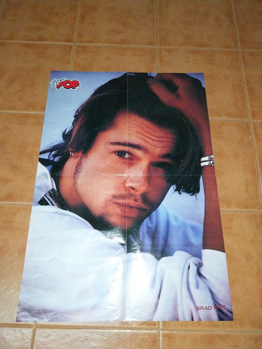 Brad Pitt - Poster Gigante dos Anos 90
