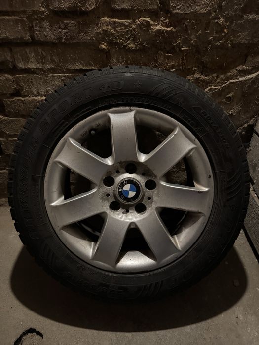 Koła, felgi, opony do BMW 4 sztuki. Zimowki Dunlop 225/55/r16 5x120