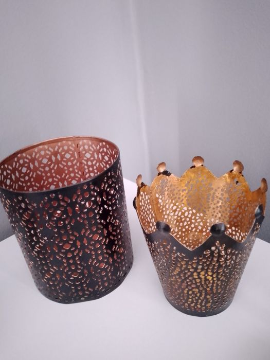 Підсвічник металевий